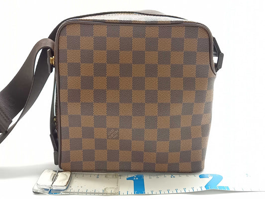 LOUIS VUITTON Damier N41442 Olaf PM Shoulder Bag