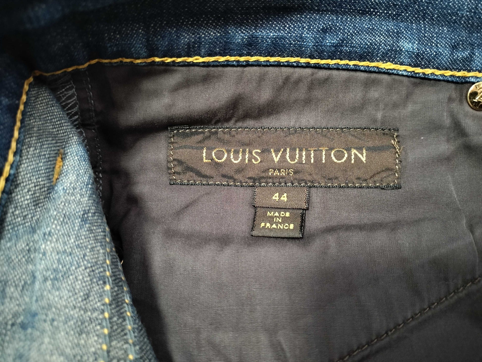 LOUIS VUITTON denim pants pants