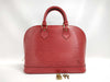 LOUIS VUITTON Epi Alma/AR0966 Red Handbag