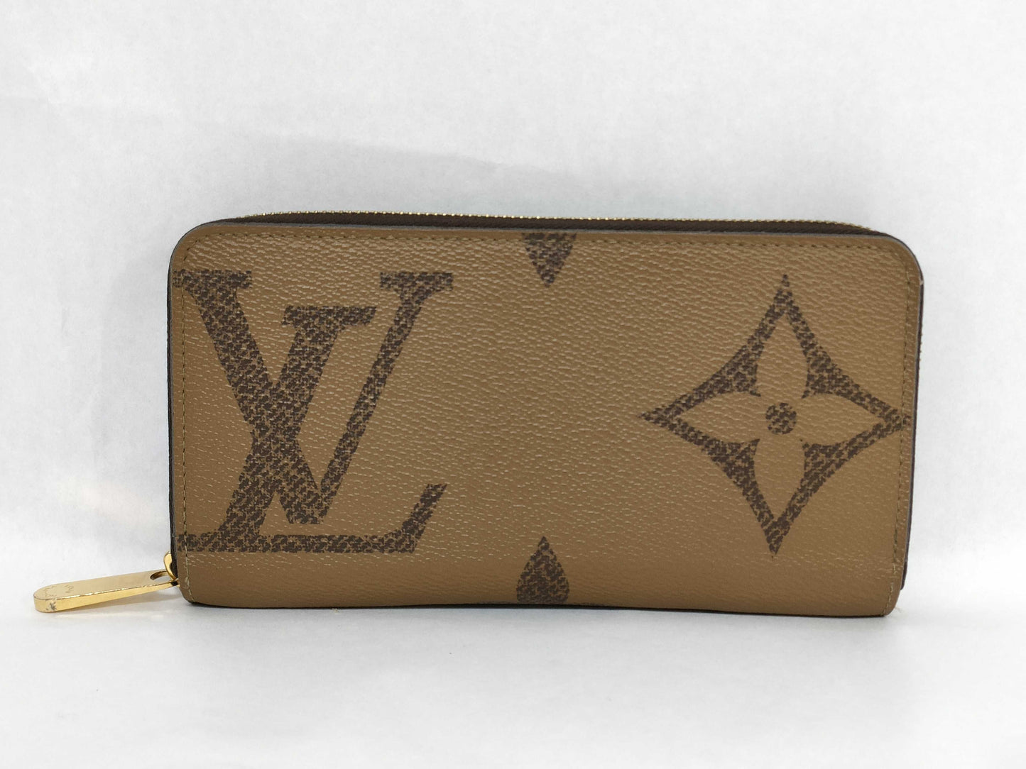 LOUIS VUITTON Monogram M6935 Giant Reverse Zippy Wallet*1 Wallet
