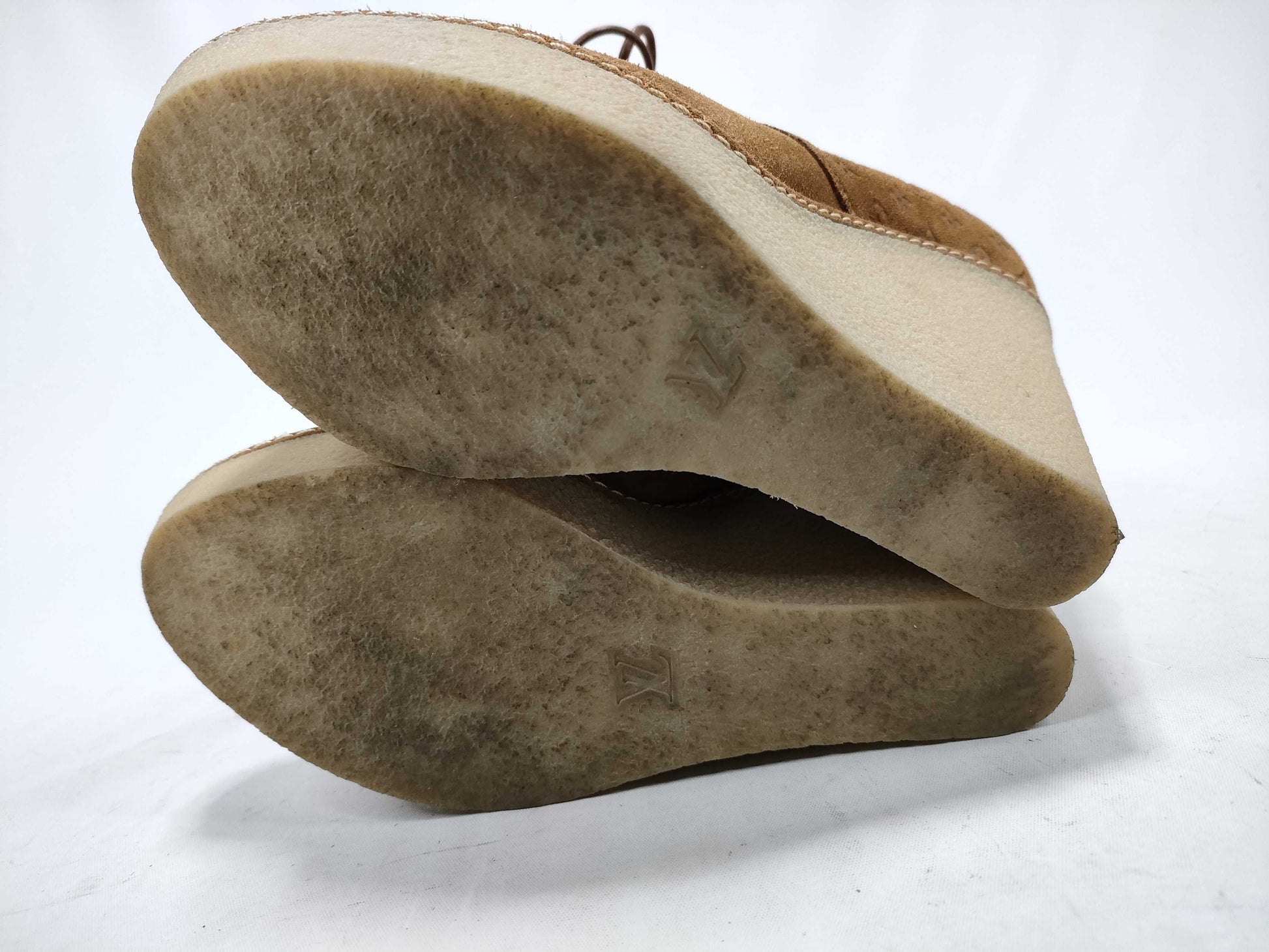 LOUIS VUITTON Monogram Wedge Pumps