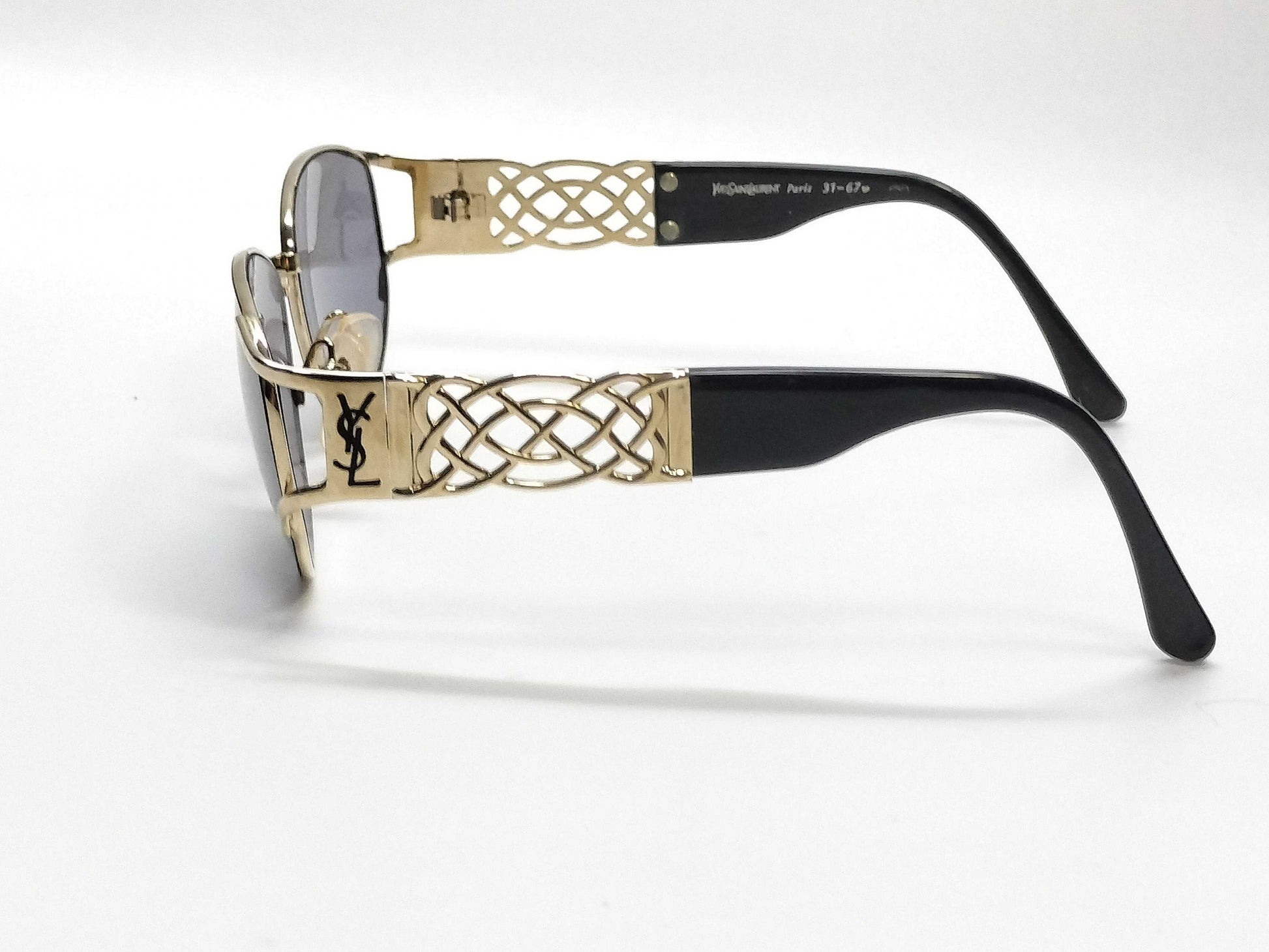  Yves Saint Laurent YSL logo sunglasses and glasses