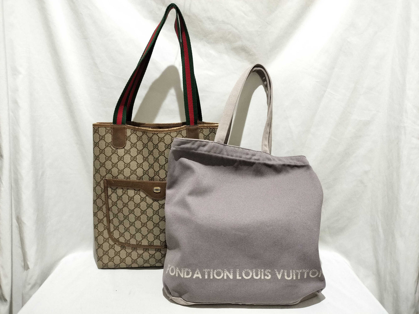 LOUIS VUITTON Gucci/Louis Vuitton Fondation Tote Set Tote Bag