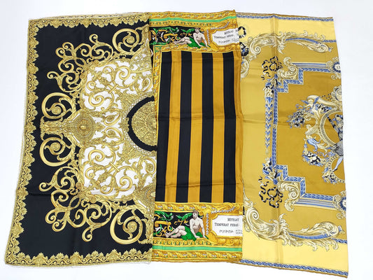 VERSACE 3 Scarves