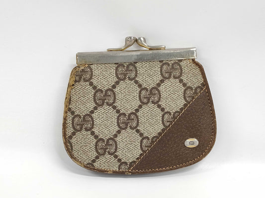 GUCCI GG Supreme Coin Case Coin Case