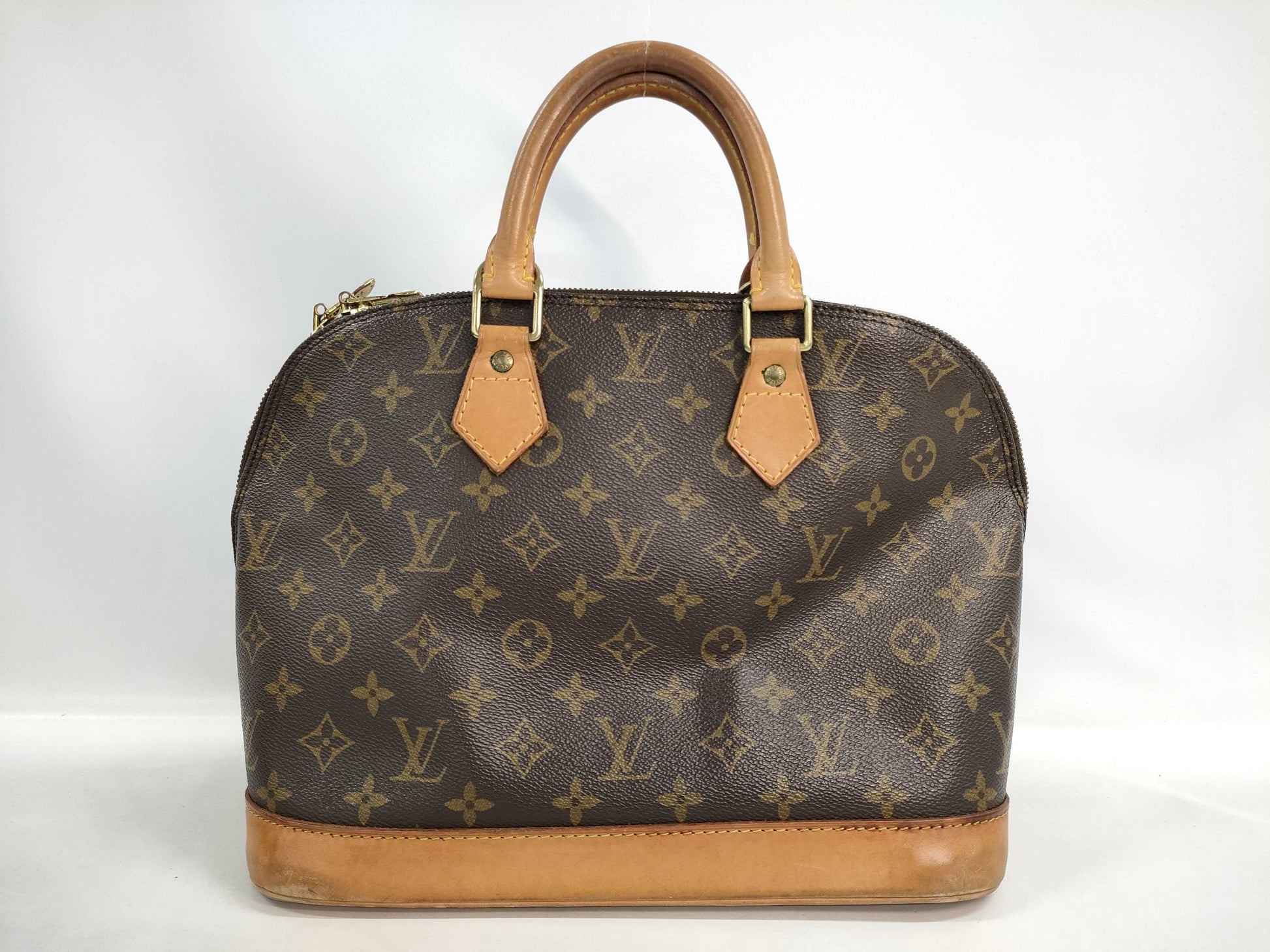 LOUIS VUITTON Monogram M51130 Alma BA0926 Boston Bag
