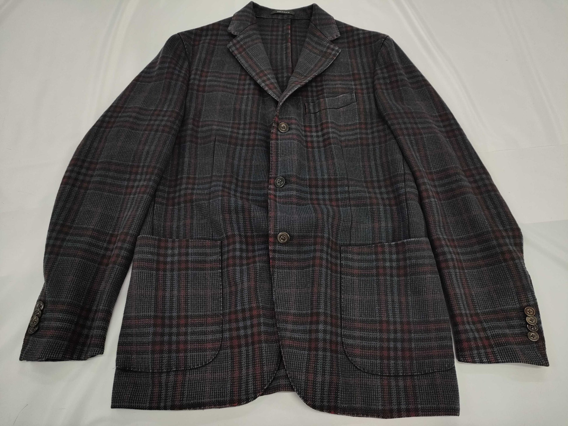 BOGLIOLI Wool Check Jacket
