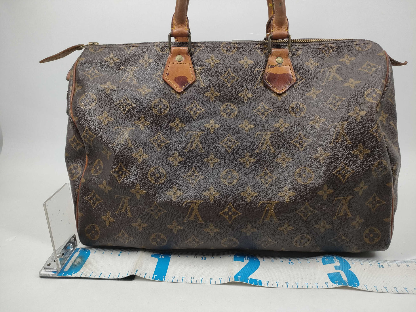 LOUIS VUITTON Monogram M41107 Speedy 35 Boston Bag