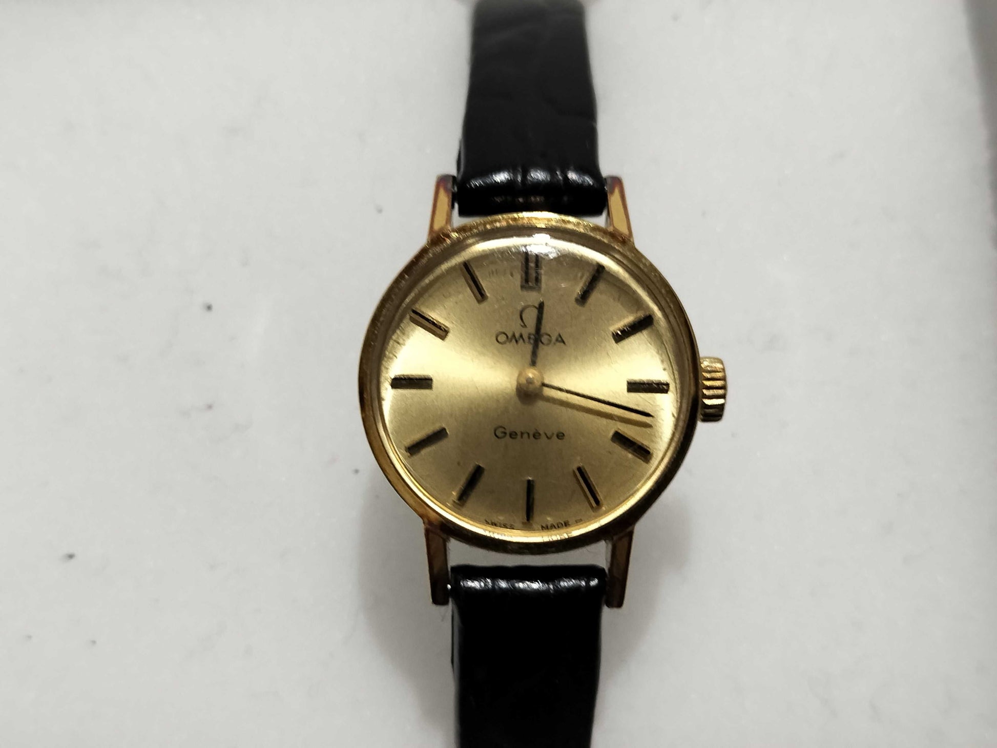 OMEGA Geneva Women's Watch with Non-Original Strap