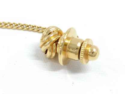 Dunhill Gold Cufflinks Tie Clip/Cufflinks