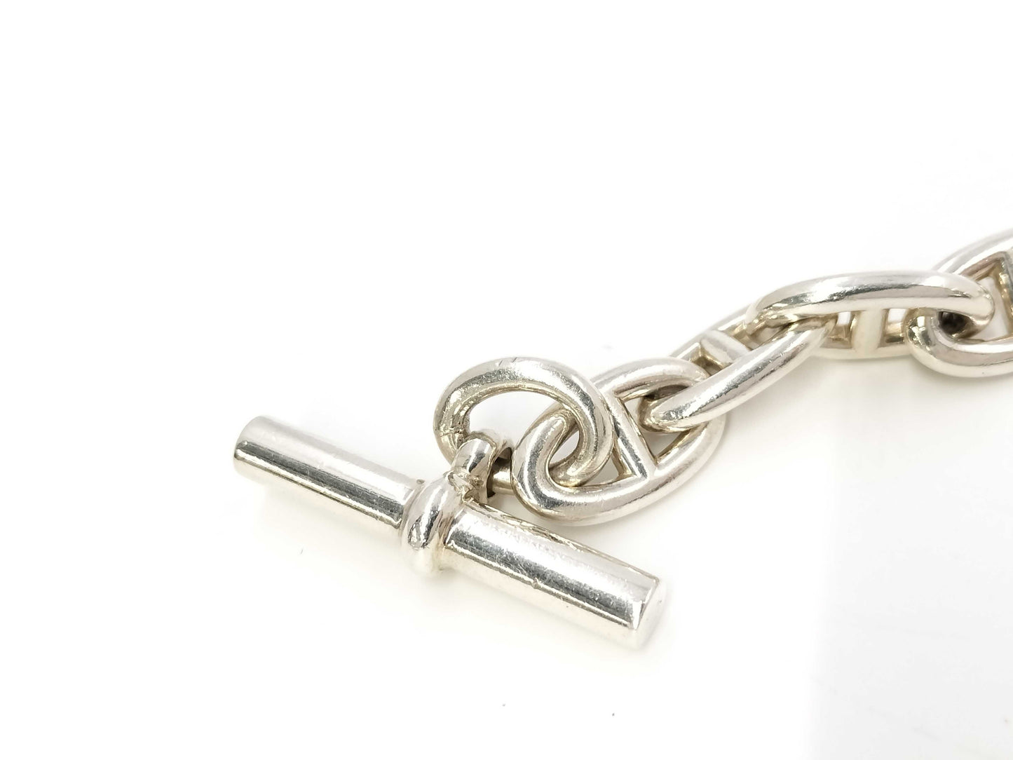 HERMES Chaine GM 13-link SV925 72.9g Bracelet/Bangle