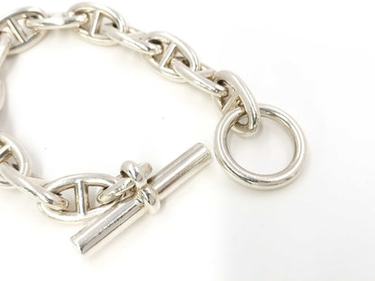 HERMES Chaine GM 13-link SV925 72.9g Bracelet/Bangle