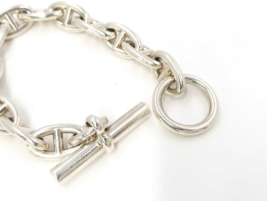 HERMES Chaine GM 13-link SV925 72.9g Bracelet/Bangle