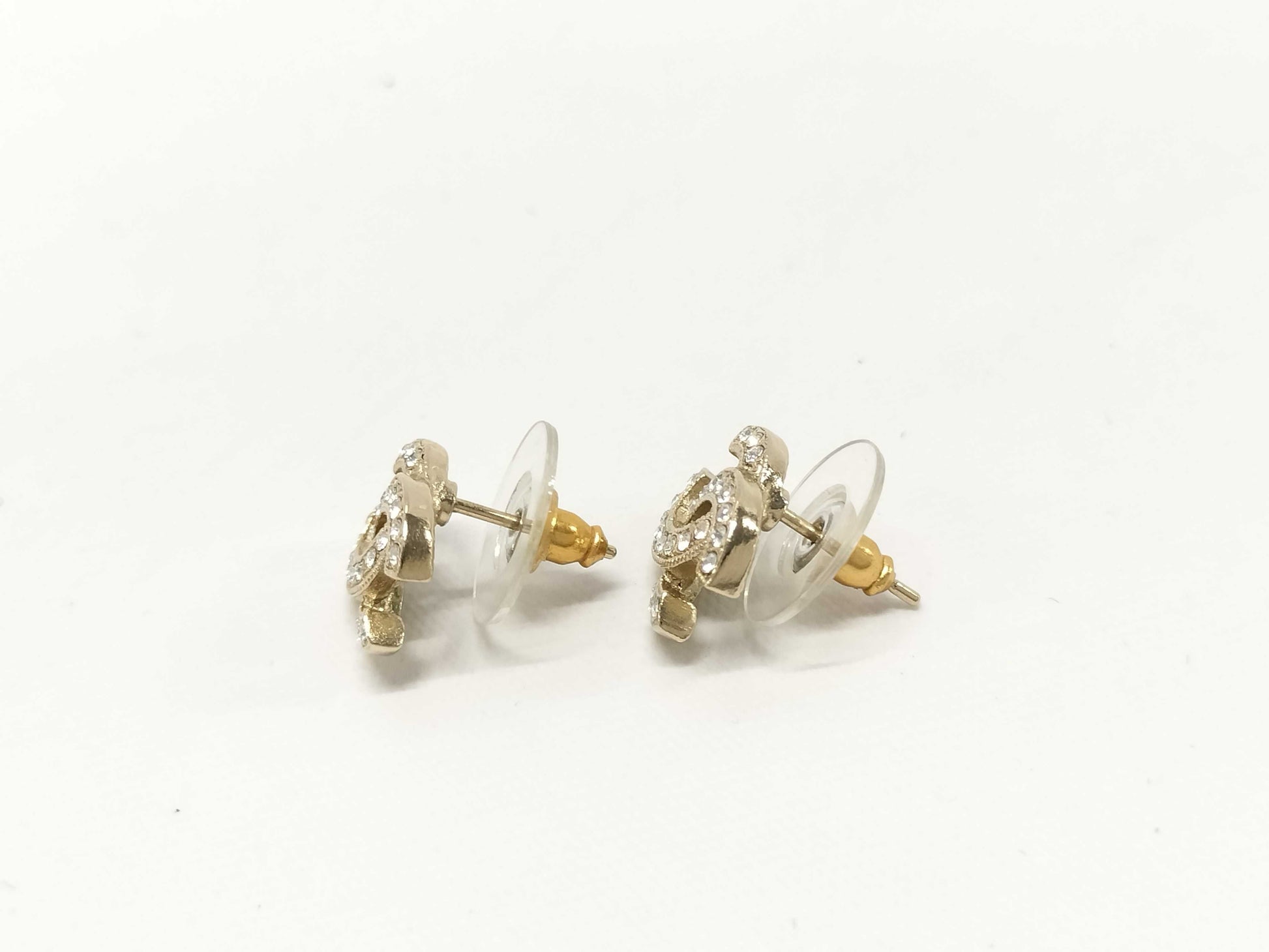 CHANEL Rhinestone Earrings F18 Earrings