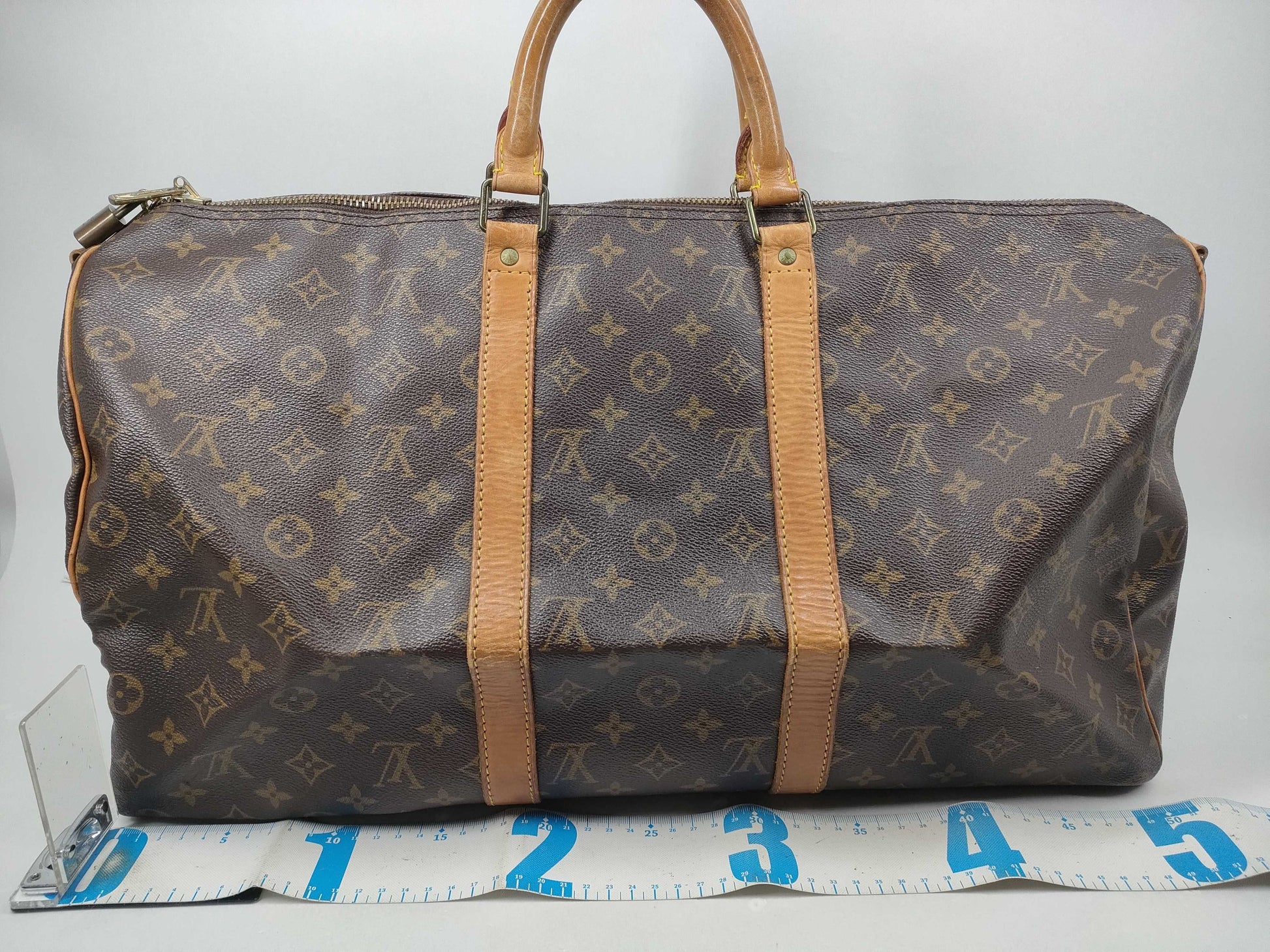 LOUIS VUITTON Monogram M41416 Kipol Banduriere 50 Boston Bag