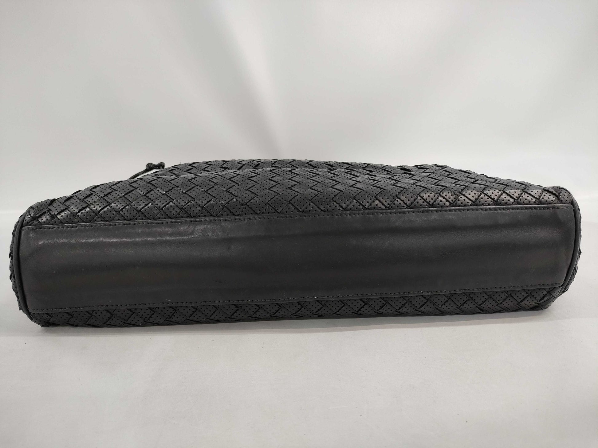 BOTTEGA VENETA Intrecciato Briefcase with Lock Handbag