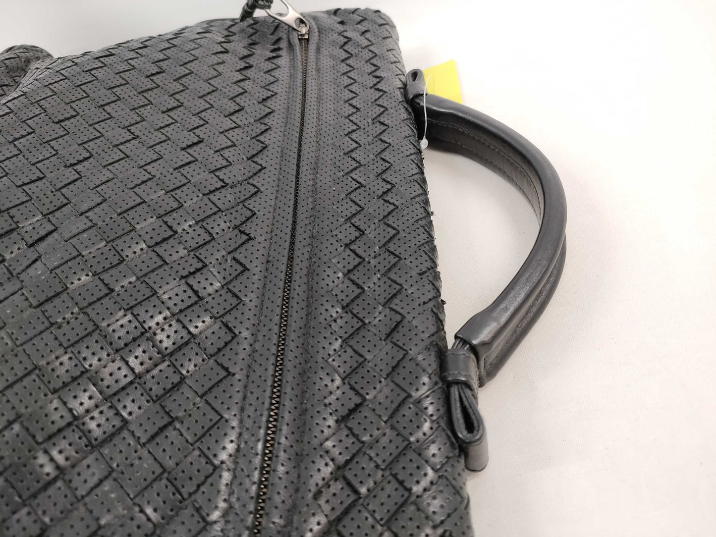 BOTTEGA VENETA Intrecciato Briefcase with Lock Handbag