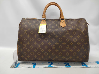 LOUIS VUITTON Monogram Speedy 40 Boston Bag