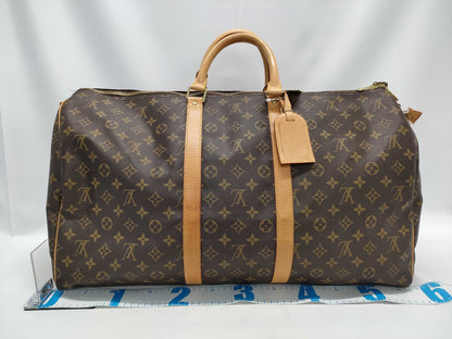 LOUIS VUITTON Monogram M41414 Keepall Bandouliere 55 Boston Bag