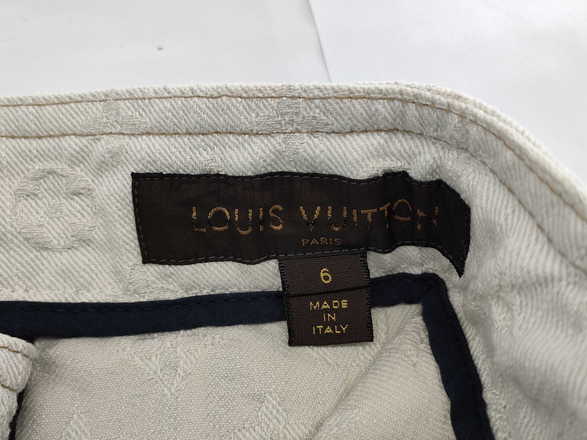 LOUIS VUITTON Kids Skirt Monogram Denim Skirt