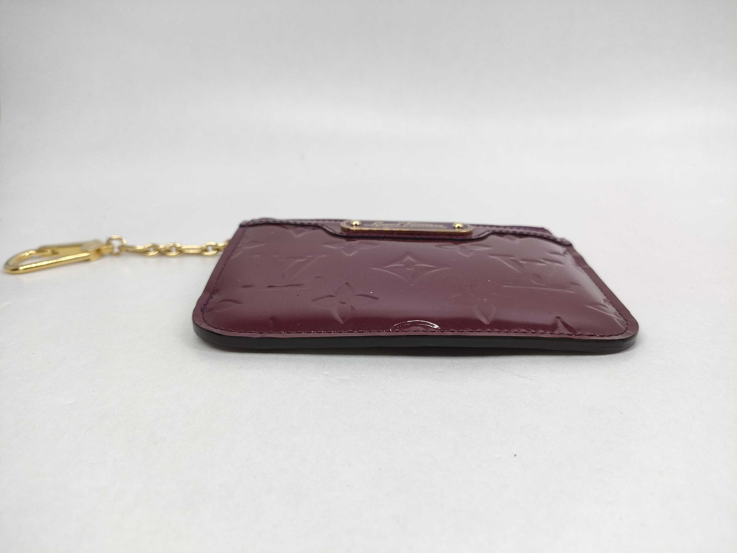 LOUIS VUITTON Vernis M93560/Vernis Pochette Cle Violette Coin Case