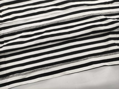 MONCLER Striped Logo T-Shirt *Personalized Tops