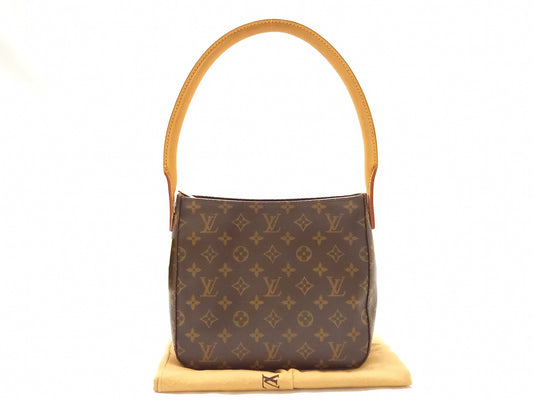 LOUIS VUITTON Monogram M51146 Looping MM Shoulder Bag