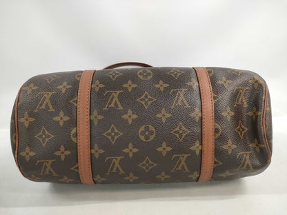 LOUIS VUITTON Monogram Old Papillon Tote Bag with Pouch