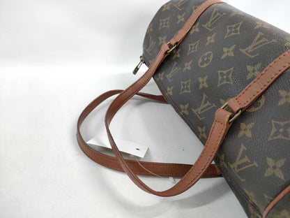 LOUIS VUITTON Monogram Old Papillon Tote Bag with Pouch