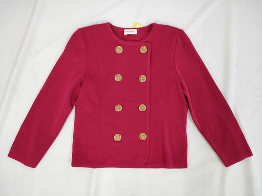 Yves Saint Laurent Double/Gold/Collarless Jacket Jacket