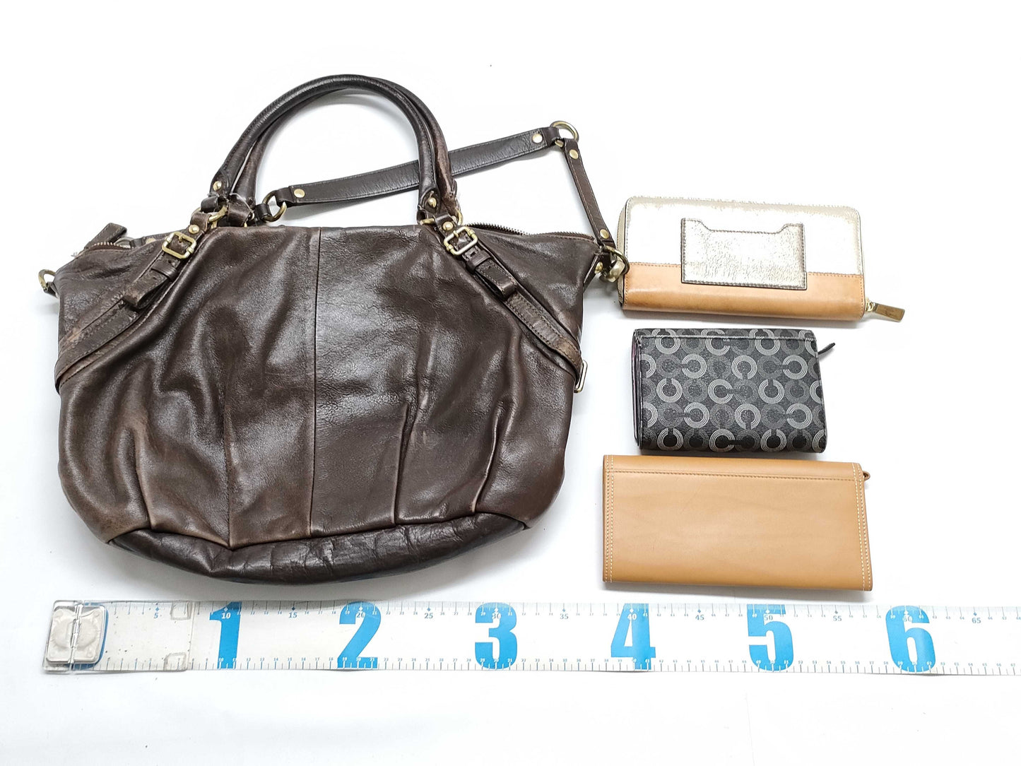 COACH 15955 and other wallets, watches, and 5 other handbags