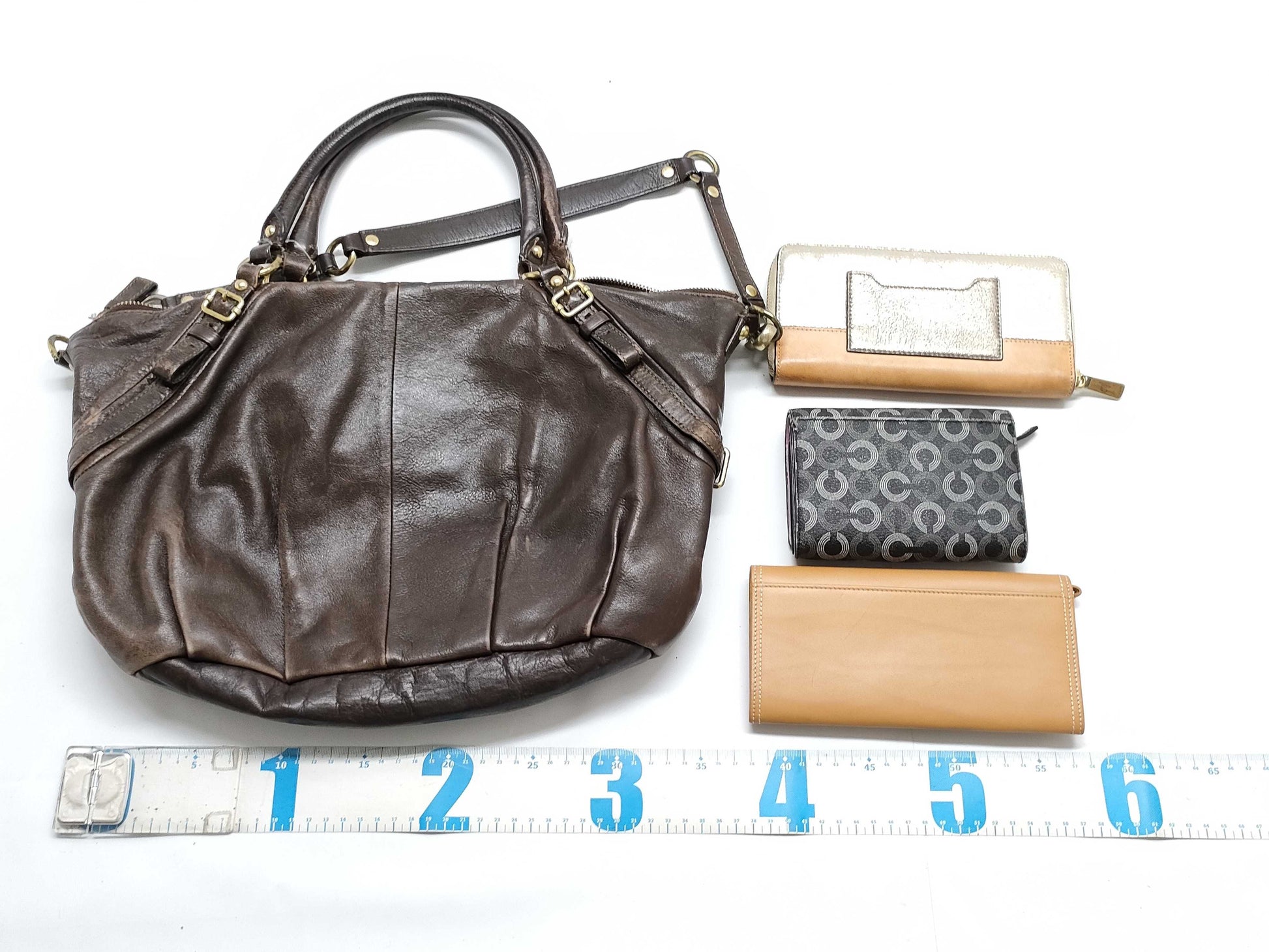 COACH 15955 and other wallets, watches, and 5 other handbags