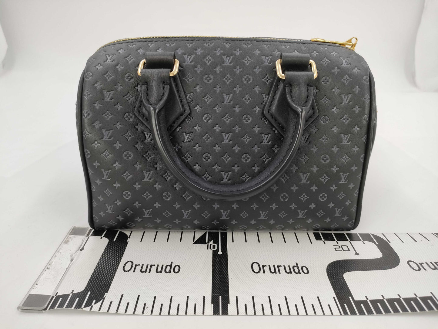 LOUIS VUITTON Nanogram M22595 Speedy Banduriere 20 Boston Bag