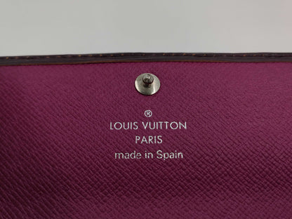 LOUIS VUITTON Epi Pochette Porto Monet Credit Initials Wallet
