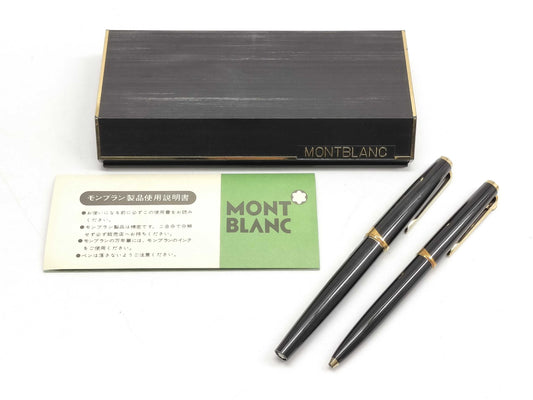 MONTBLANC Montblanc 121 nib 750 fountain pen/181 ballpoint pen