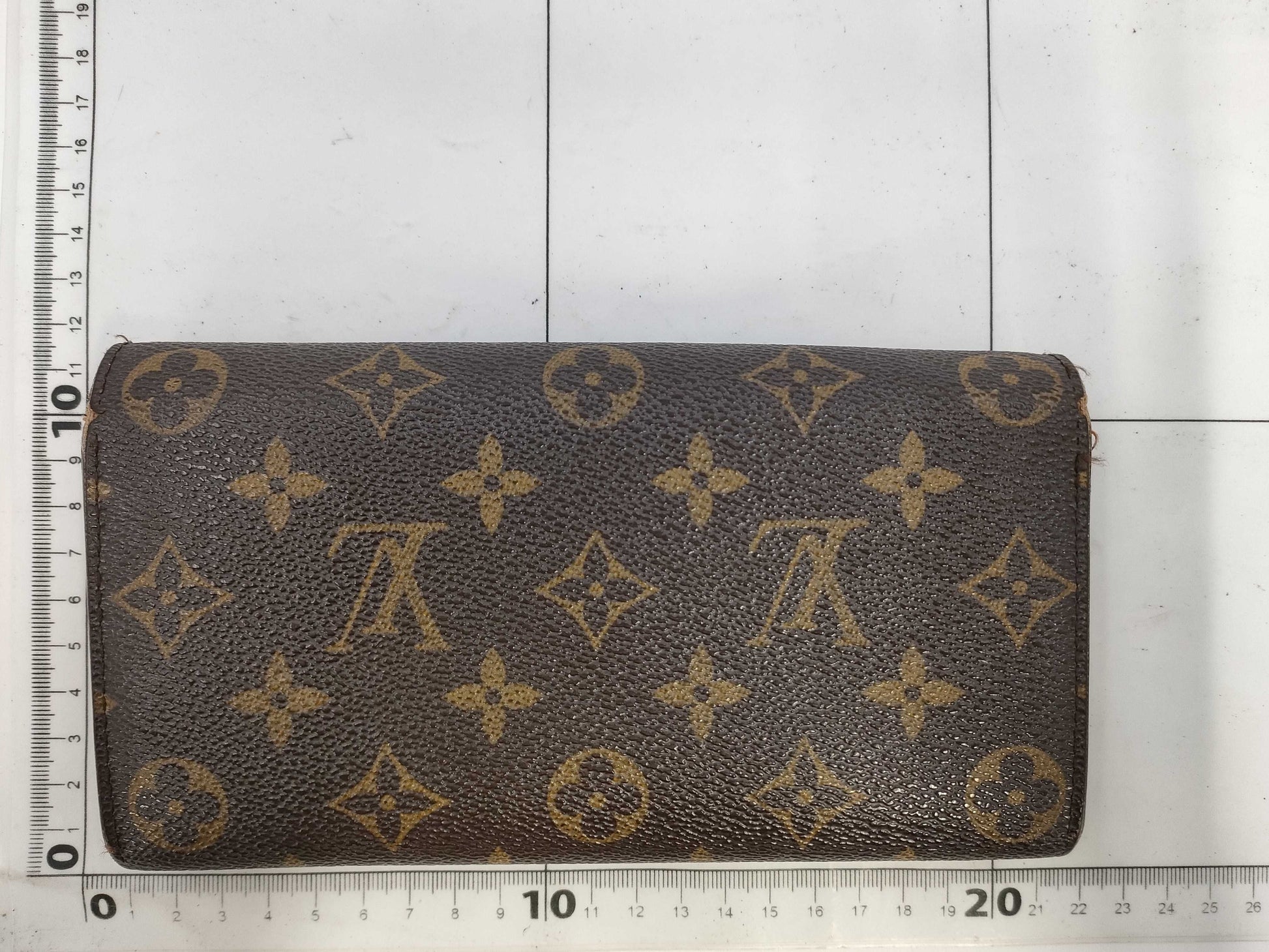 LOUIS VUITTON Monogram Portefeuille Sara M61733 Wallet