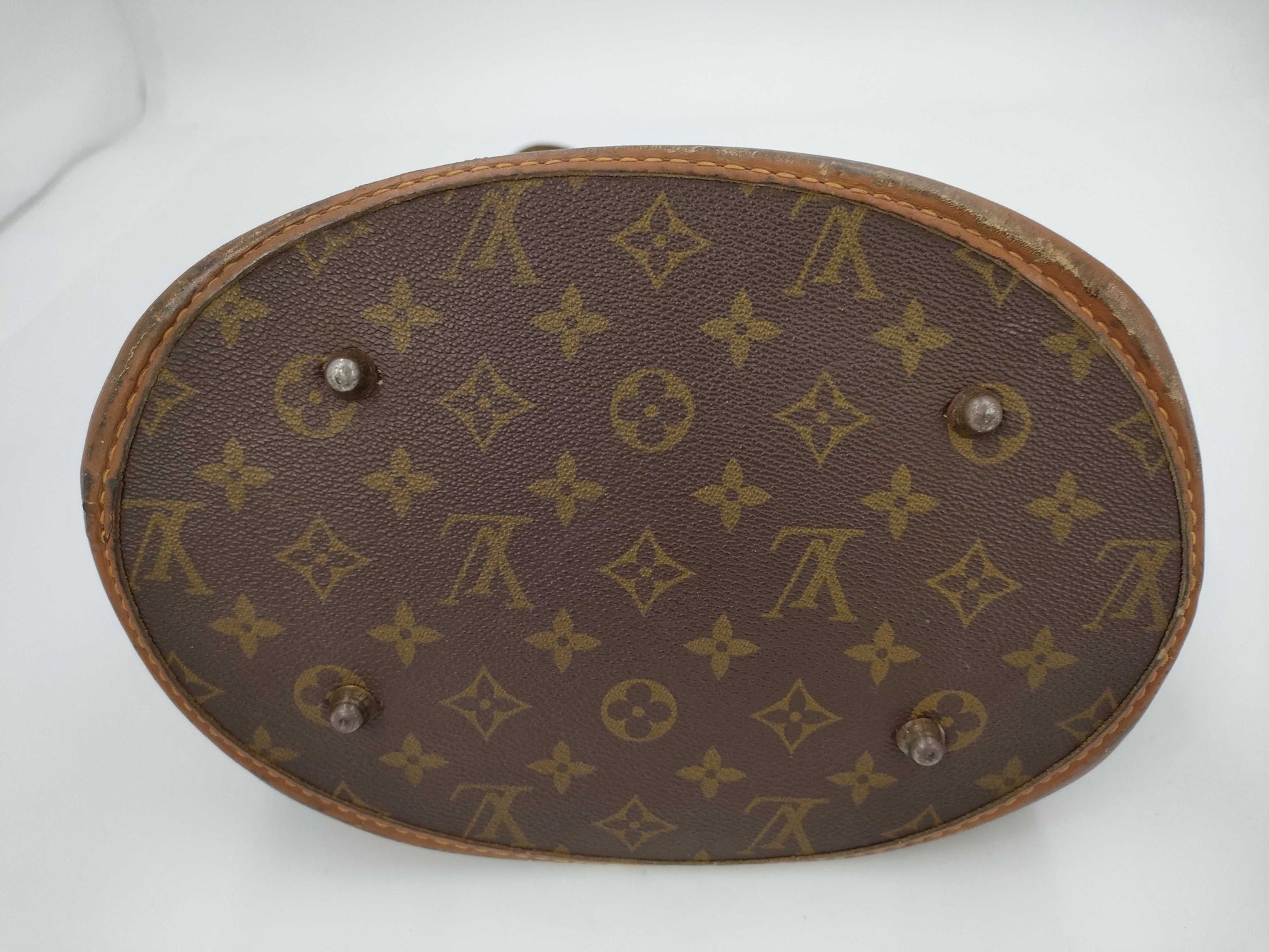 LOUIS VUITTON Monogram T42238 Bucket PM USA Tote Bag