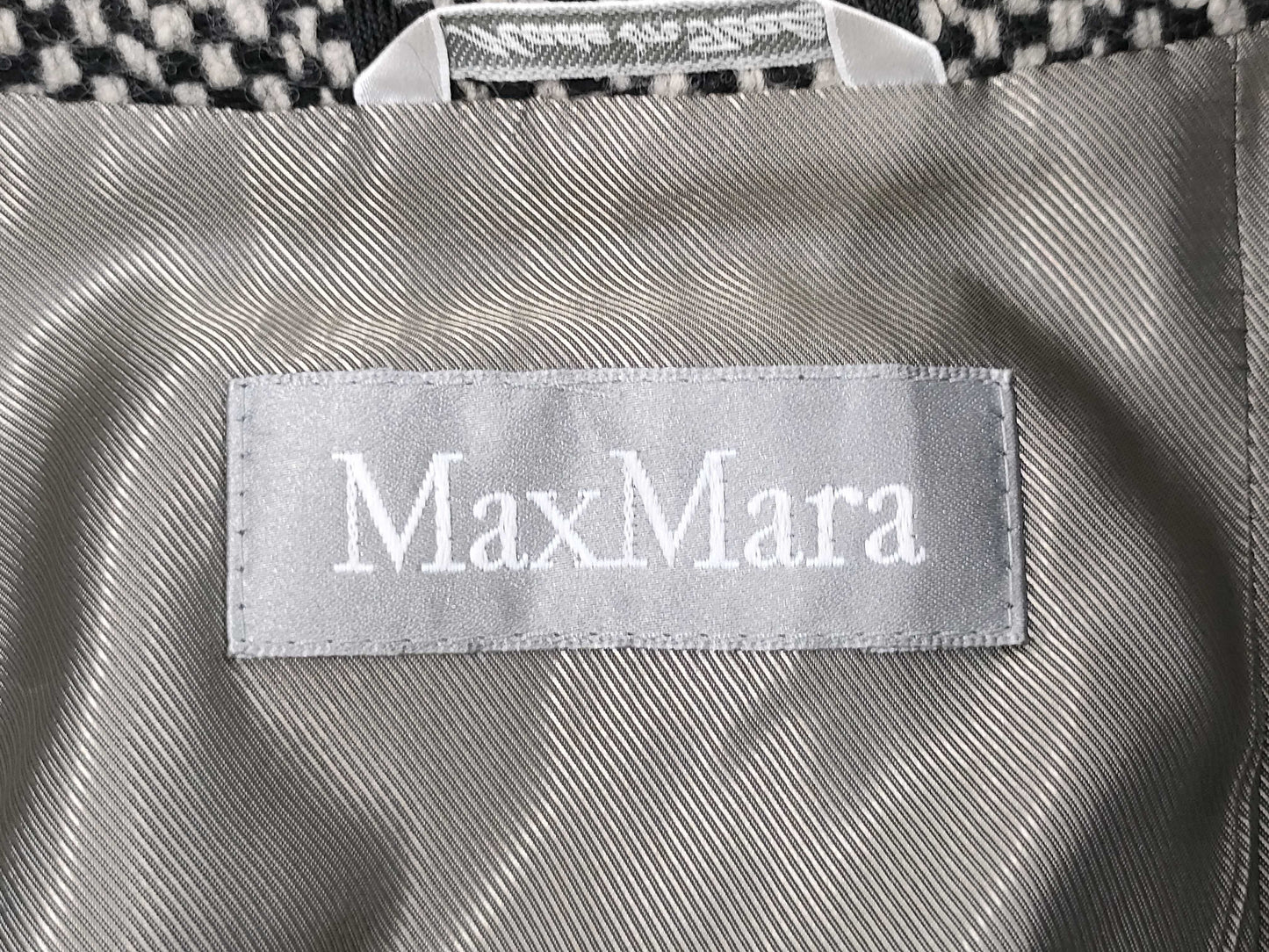 Max Mara Tweed Coat