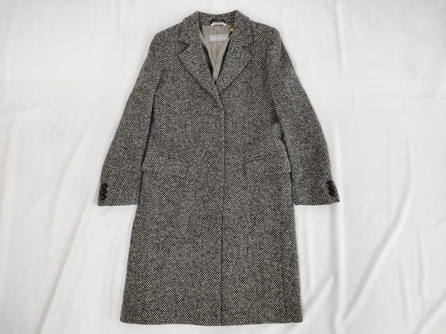 Max Mara Tweed Coat