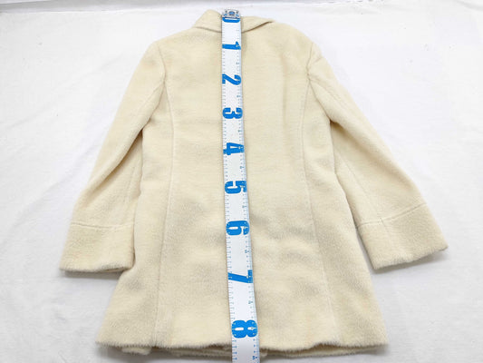 LANVIN Alpaca White Coat