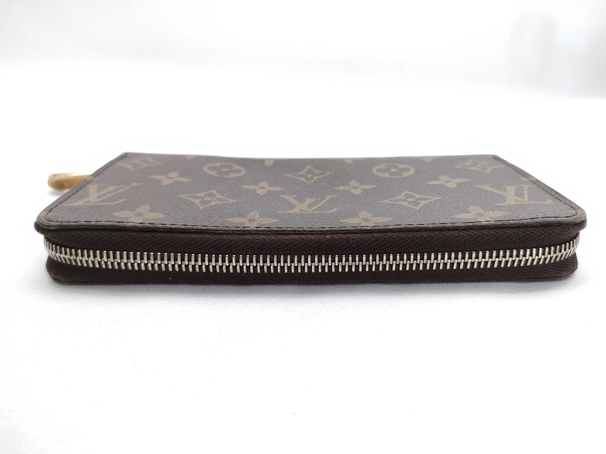 LOUIS VUITTON Monogram Zippy Wallet Round Wallet