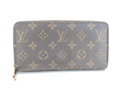LOUIS VUITTON Monogram Zippy Wallet Round Wallet