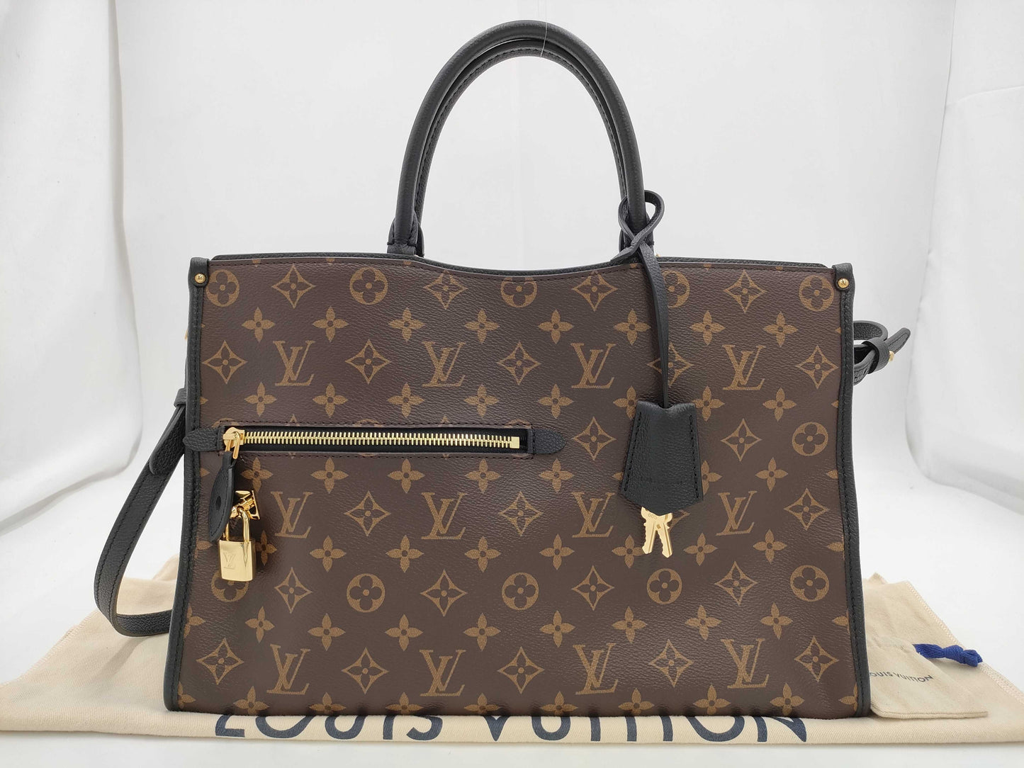 LOUIS VUITTON Monogram M43435 Monogram Popincourt MM Bag