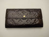 LOUIS VUITTON Vernis Zippy Wallet with Initials