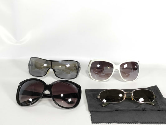 Prada, Dior, and other sunglasses, total of 4 items, sunglasses and glasses
