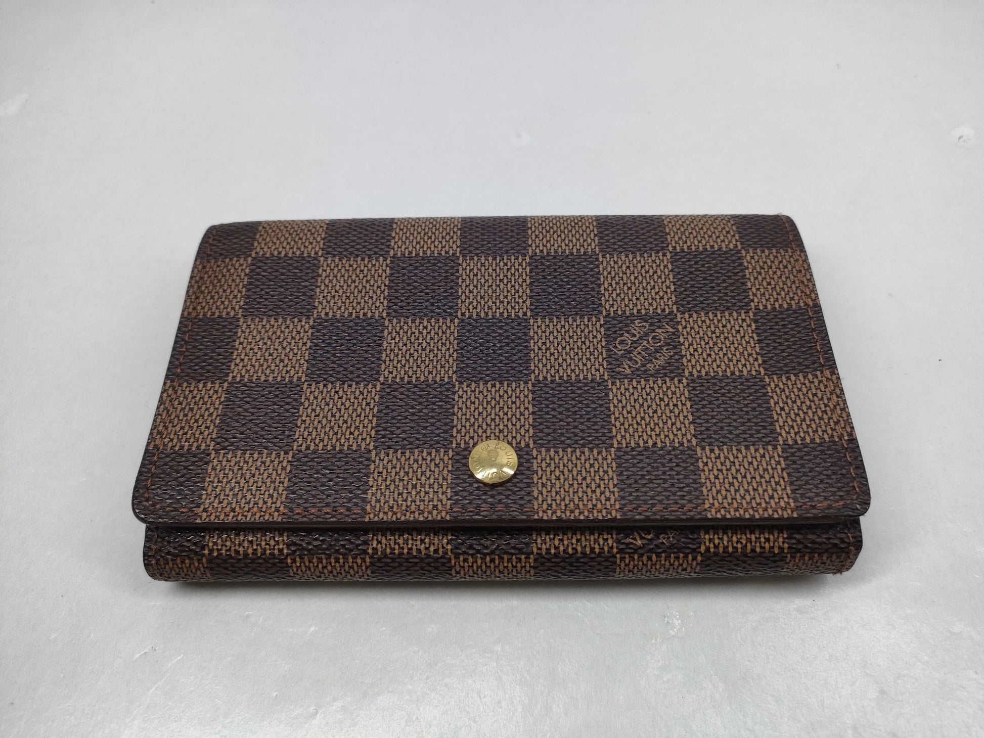LOUIS VUITTON Damier Porte Monnaie Billet Tresor Wallet