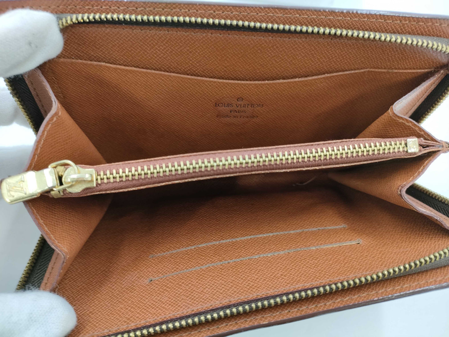 LOUIS VUITTON Monogram Old Zippy Wallet Wallet