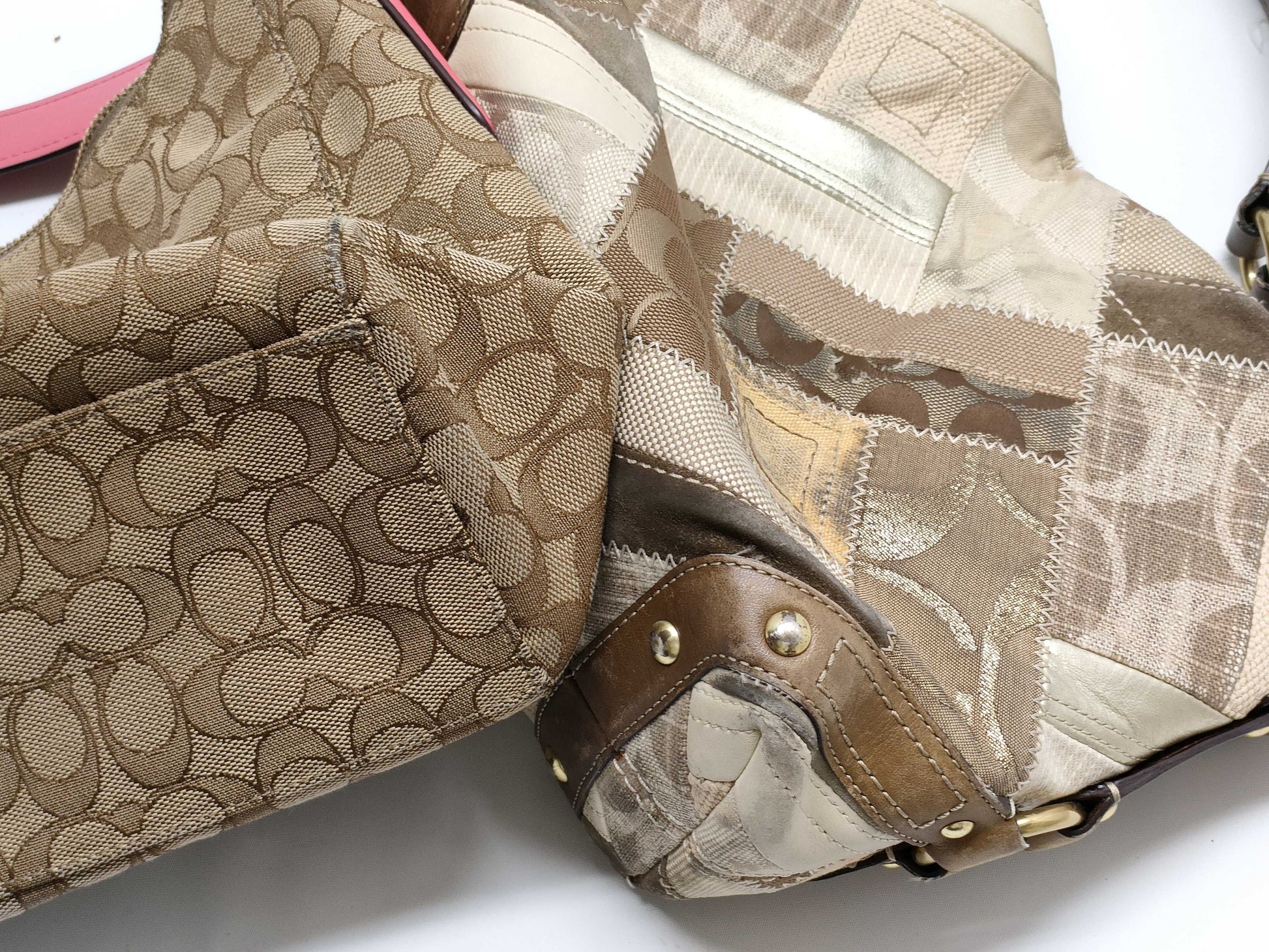 COACH Signature Patchwork 12523/F58284 Bag Set Shoulder Bag