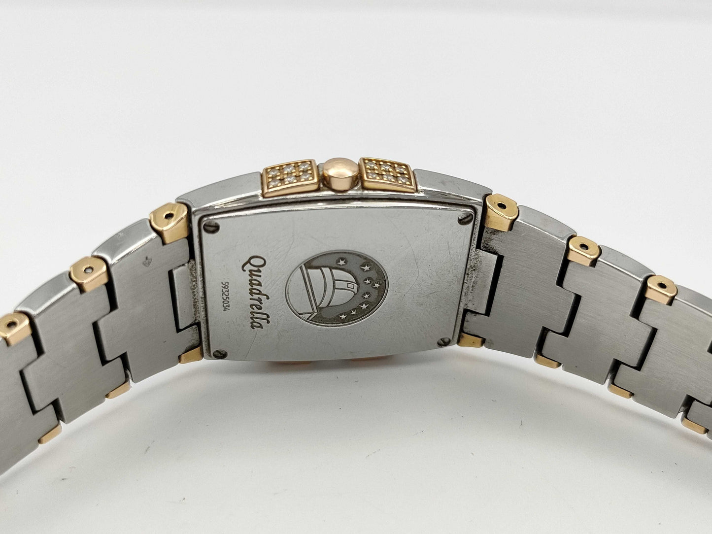 OMEGA Quadrella 1286.75 59325034 Quartz Shell Dial Women's Watch