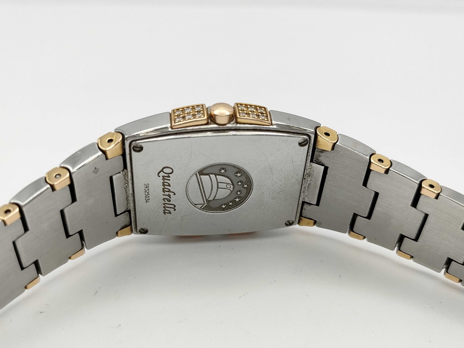 OMEGA Quadrella 1286.75 59325034 Quartz Shell Dial Women's Watch